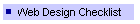 Web Design Checklist